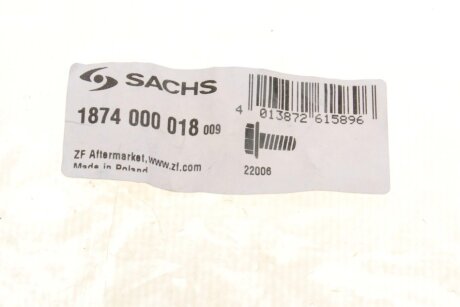 Комплект болтів маховика sachs 1874000018