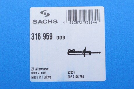 Амортизатор газомасляний sachs 316959