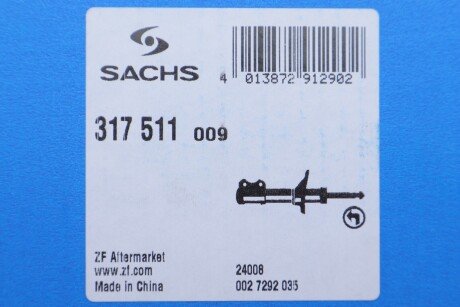 Амортизатор газомасляний sachs 317 511