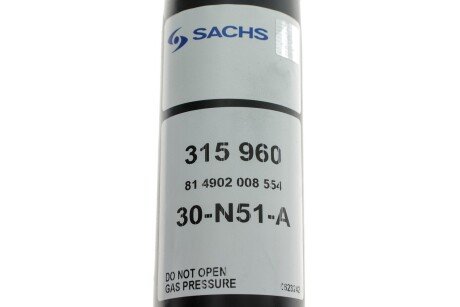 Амортизатор 311 912 sachs 315960