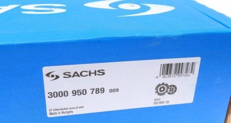 Комплект сцепления в сборе sachs 3000950789