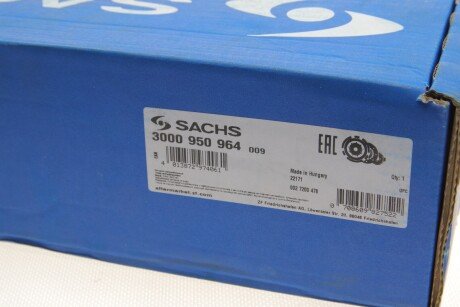 Комплект сцепления в сборе sachs 3000 950 964