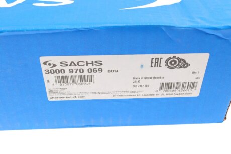 Комплект сцепления в сборе sachs 3000970069