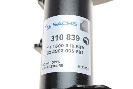 Передний амортизатор (стойка) sachs 310839
