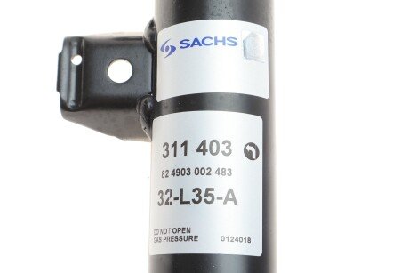 Передний амортизатор (стойка) sachs 311403