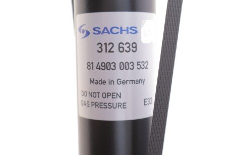 Передний амортизатор (стойка) sachs 312639