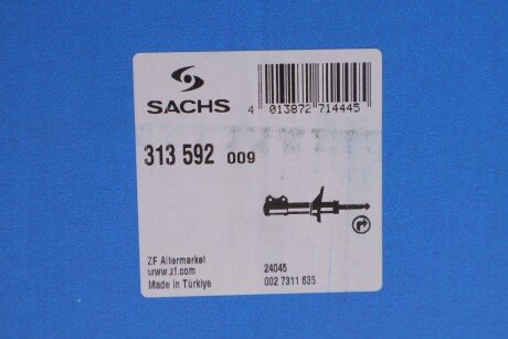 Передний амортизатор (стойка) sachs 313592