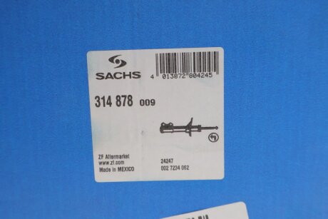 Передний амортизатор (стойка) sachs 314878