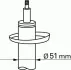 Передний амортизатор (стойка) sachs 315 297