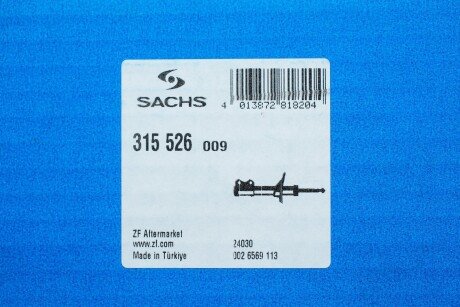 Передний амортизатор (стойка) sachs 315 526