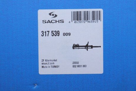 Передний амортизатор (стойка) sachs 317539