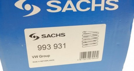 Пружина передняя sachs 993 931