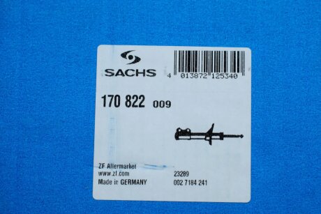 Задній амортизатор (стойка) sachs 170822