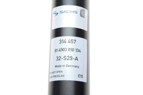 Задний амортизатор (стойка) sachs 314457