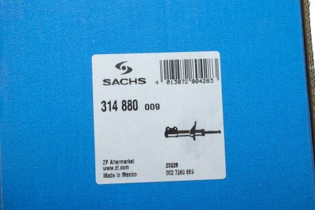 Задній амортизатор (стойка) sachs 314880