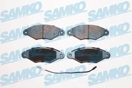 Тормозні (гальмівні) колодки samko 5SP1106 Рено Express