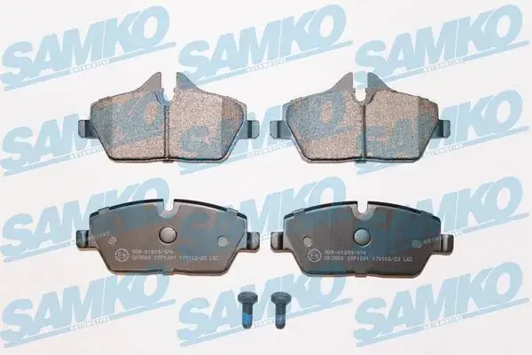 Тормозні (гальмівні) колодки Samko 5SP1241 (фото 1)