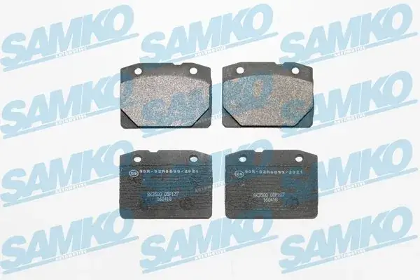 Тормозні (гальмівні) колодки Samko 5SP127 (фото 1)