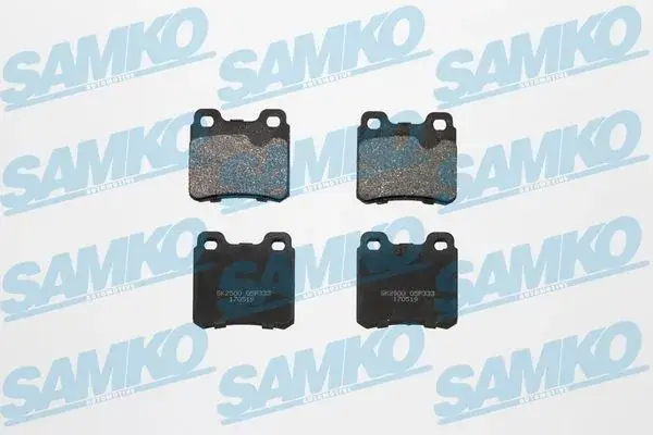 Колодки гальмівні Samko 5SP333 (фото 1)