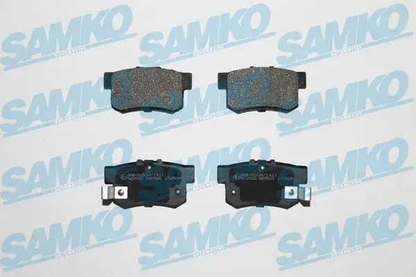 Колодки гальмівні Samko 5SP508 (фото 1)