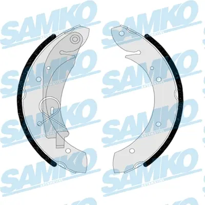 Колодки задние samko 87420