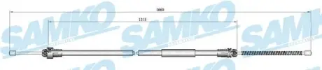 Тросик сцепления samko C0611B