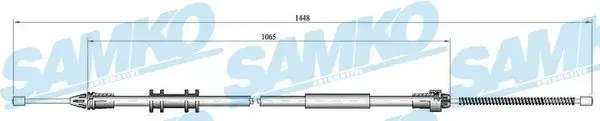 Тросик сцепления samko C0702B