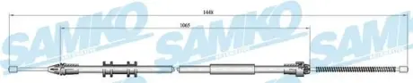 Тросик сцепления samko C0702B