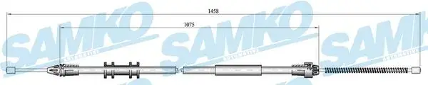 Тросик сцепления samko C0703B