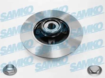 Диск гальмівний samko C1013PCA Ситроен С3 пикассо
