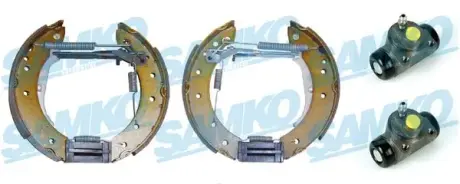Колодки ручного (стоячого) тормоза samko KEG408 Рено Логан 2