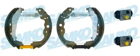 Колодки ручного (стоячого) тормоза samko KEG702 Рено Логан 2