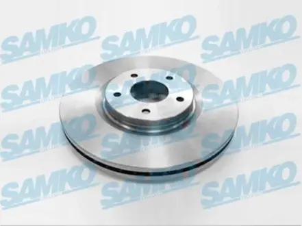 Диск гальмівний вентильований samko N2019V Ниссан Жук
