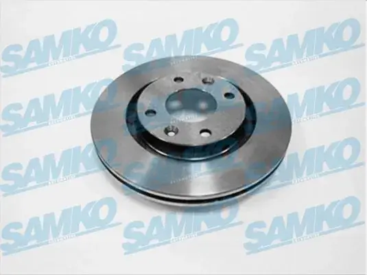 Гальмівний диск перед. Berlingo/Partner 01- (-ESP/266мм) samko P1002V