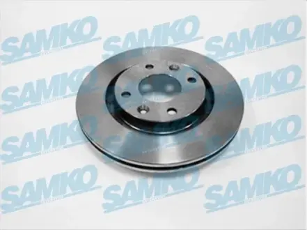 Гальмівний диск перед. Berlingo/Partner 01- (-ESP/266мм) samko P1002V Ситроен Ксара
