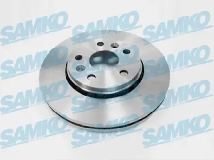 Вентилируемый тормозной диск samko R1039V Рено Кенго 1