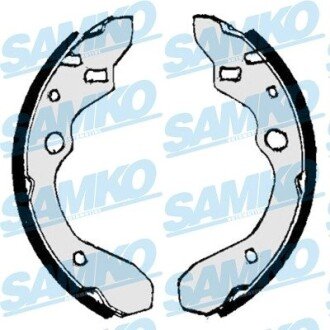 Колодки ручного (стоячого) гальма samko 87010