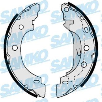 Колодки ручного (стоячого) тормоза samko 87330