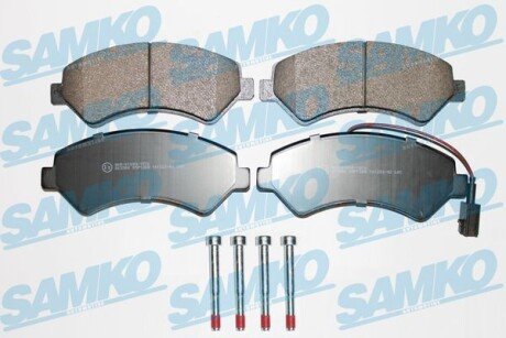 Колодки ручного (стоячого) тормоза samko 5SP1288 на Пежо Боксер