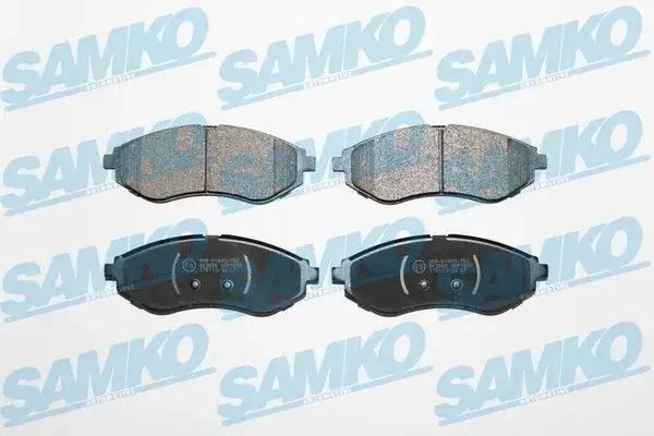 Тормозні (гальмівні) колодки Samko 5SP1080 (фото 1)