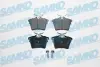 Тормозные колодки samko 5SP1195