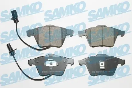 Тормозні (гальмівні) колодки Samko 5SP1230