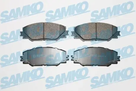 Тормозные колодки samko 5SP1282 Тойота Приус