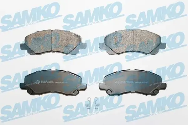 Тормозні (гальмівні) колодки Samko 5SP1347 (фото 1)