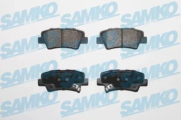 Тормозні (гальмівні) колодки Samko 5SP1558 (фото 1)