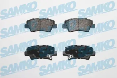 Тормозні (гальмівні) колодки samko 5SP1558 Hyundai Элантра hd