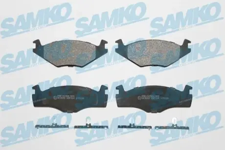 Тормозные колодки samko 5SP224 Фольксваген Пассат б2