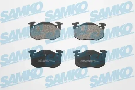 Тормозные колодки samko 5SP307 Рено Megane