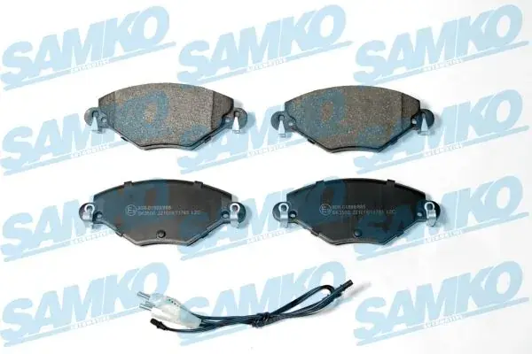 Тормозні (гальмівні) колодки Samko 5SP793 (фото 1)