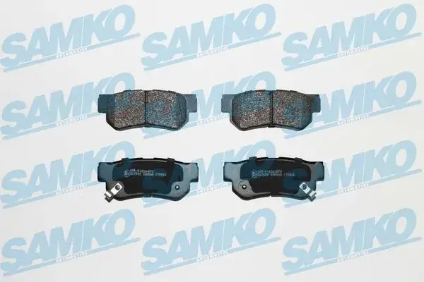 Тормозні (гальмівні) колодки Samko 5SP848 (фото 1)